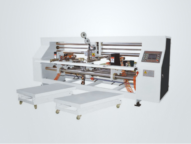 雙片式高速半自動釘箱機